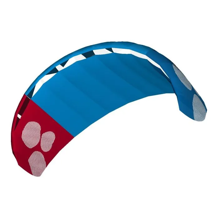 Cerf-volant de traction HQ - Rush V Pro School 300 cm bleu pour enfants à partir de 14 ans-1