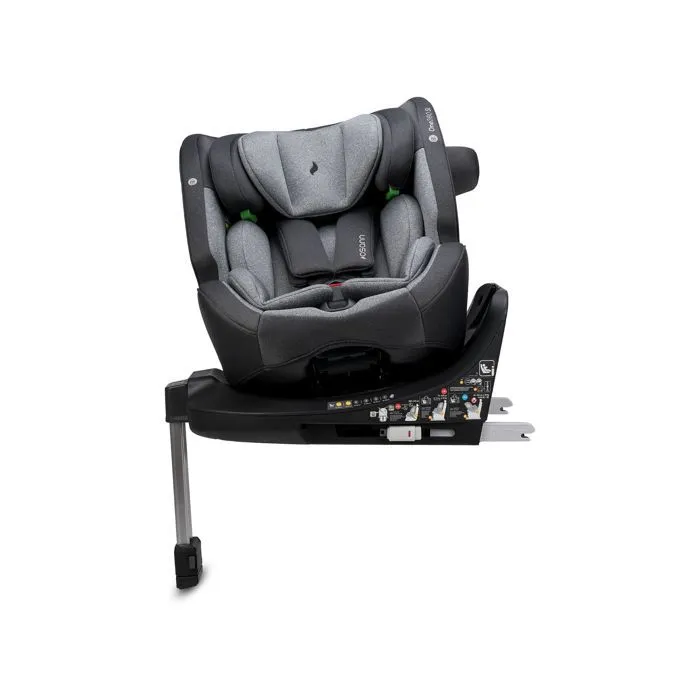 OSANN - Siège auto bébé/enfant One360 SL rotatif Isofix et jambe de force - 40-150 cm - 0 à 12 ans - Groupe 1/2/3  Gris - 40-150 cm-3