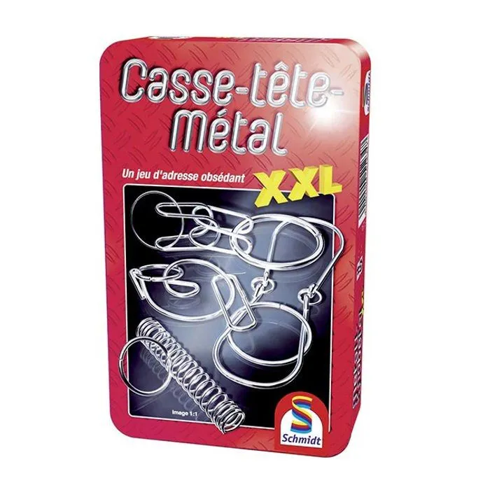 Jeu de société - SCHMIDT - 88504 - Casse-tête XXL en métal - Enfant 7 ans et plus-0