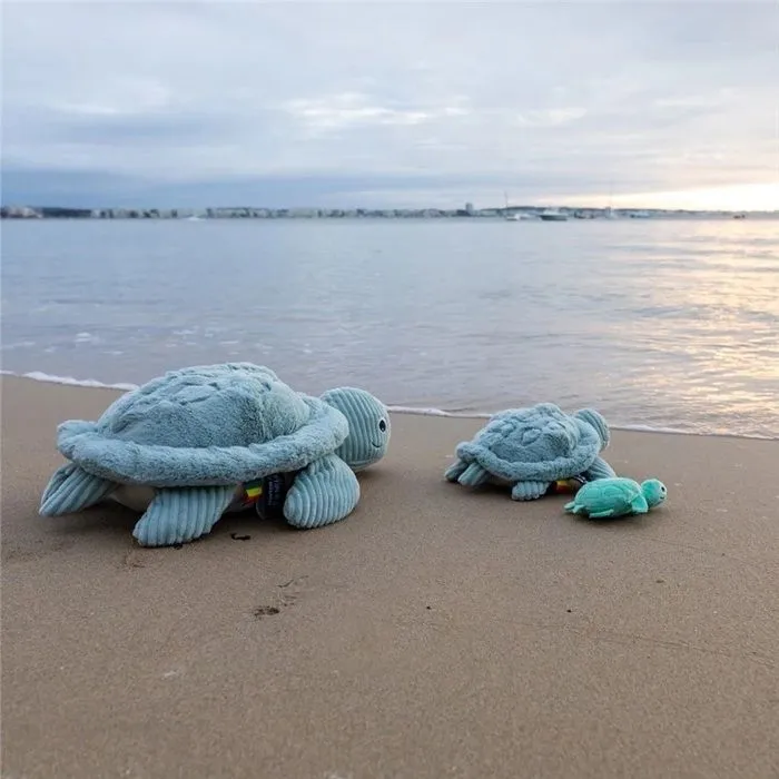 Peluche Ptipotos tortue maman bebe menthe-4