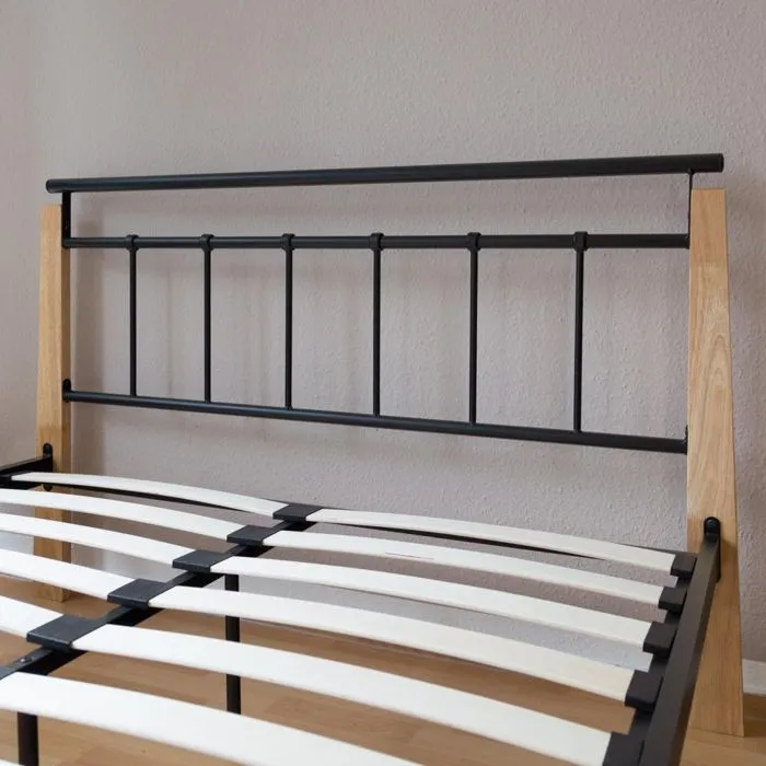 Design metal lit double 140 x-5