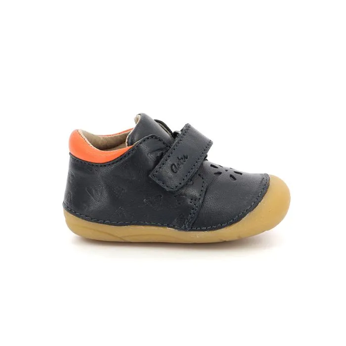 ASTER Bottillons Kimousi Marine orange fantaisie-2