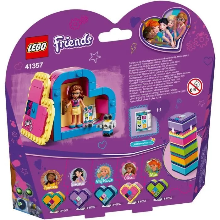 LEGO® Friends 41357 La boîte cœur d'Olivia-1