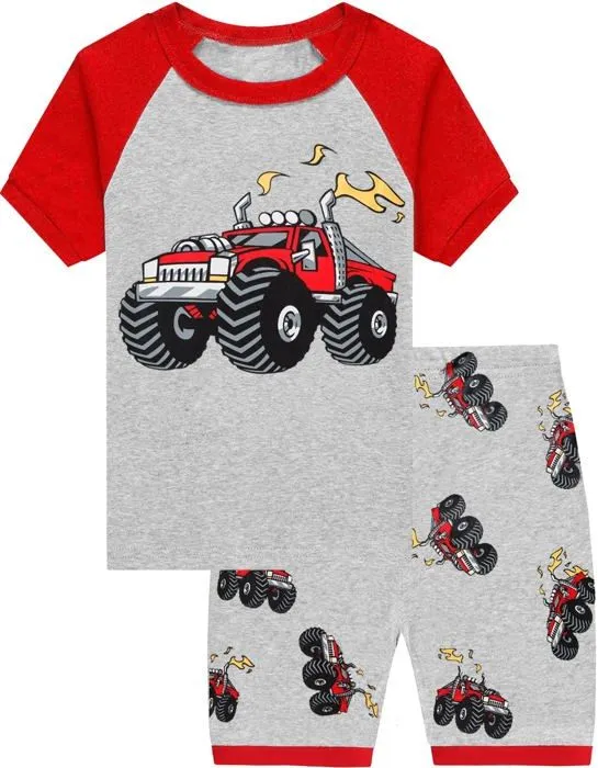 Pyjama - chemise de nuit Little hand - 20VCDE306A130004 - , Ensemble pyjama Garcon, 5gelandewagen, 110-1