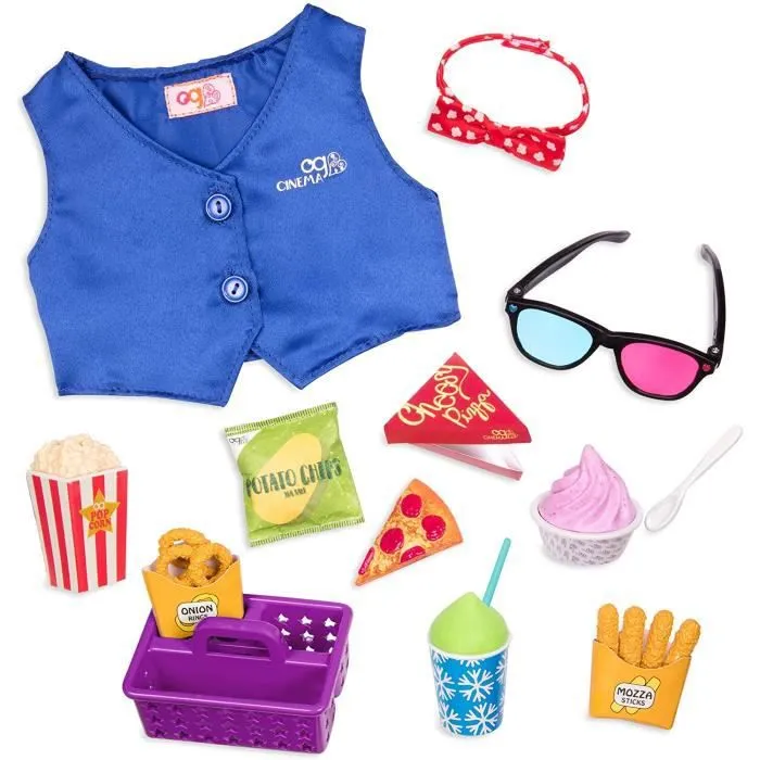Accessoires cinema - pop corn Our generation-0