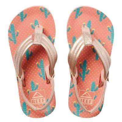 Chaussures bébé Reef - Fille - Rose - Synthétique-1