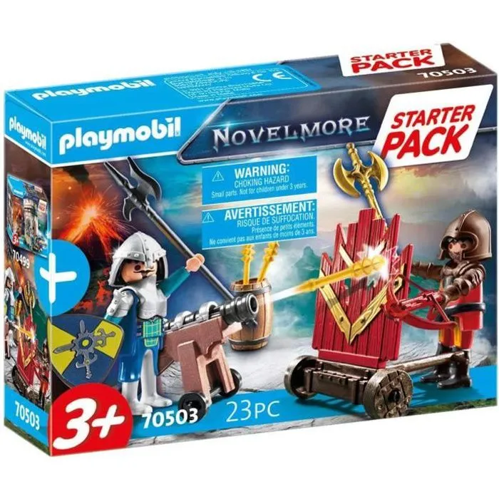 PLAYMOBIL - 70503 - Novelmore - Starter Pack - Chevaliers Novelmore-0