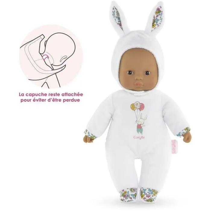 Poupon - COROLLE - Pti'Cœur Lapin Blanc - 30 cm - Dès 9 mois-6