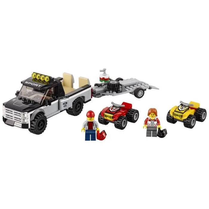 LEGO® City 60148 L'Équipe de Course Tout-Terrain-1