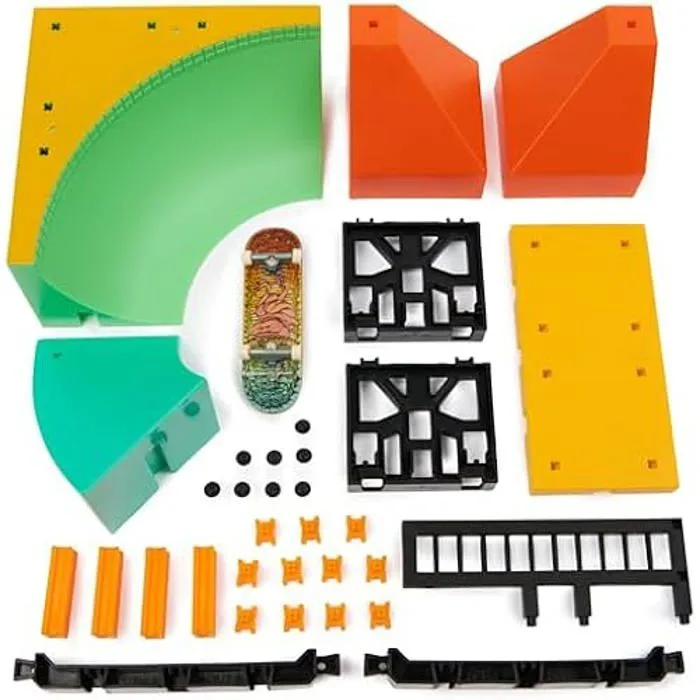 Finger Skate - TECH DECK - Starter Set X-Connect - 100% Modulable - Mini Planche Inclus - À partir de 6 ans-1