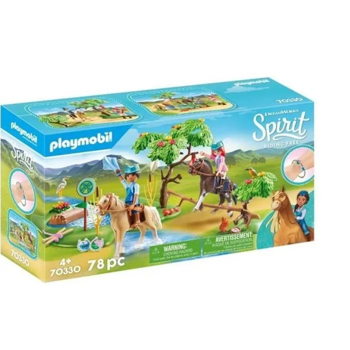 PLAYMOBIL 70330 - Spirit - Mare avec végétation-0