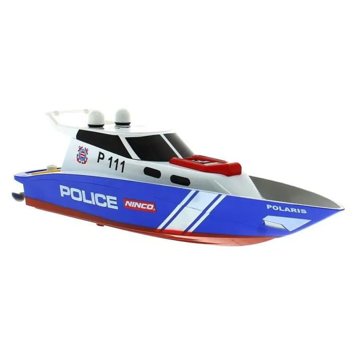 Bateau Vedette de Police - NINCO - Rechargeable - Mixte - Naval - À partir de 6 ans-1