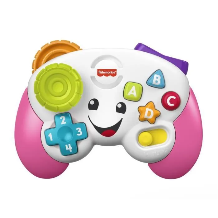 Fisher-Price-manette de jeu et d’apprentissage Rires et Éveil HXY11-0