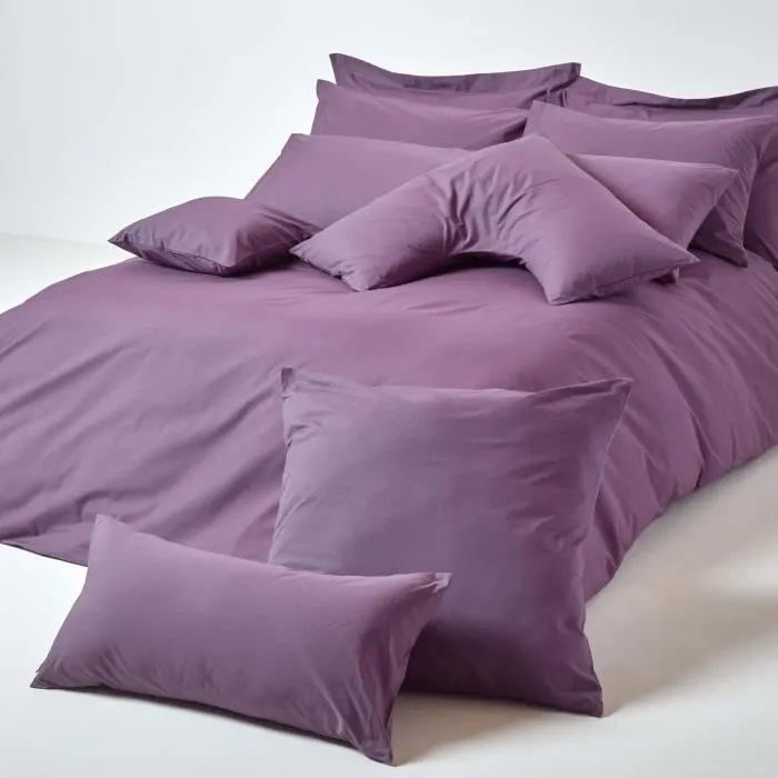 Taie d'oreiller - Homescapes - Raisin - 100% coton égyptien - 200 fils - 40 x 80 cm-3
