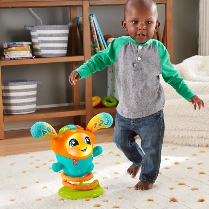 Fisher-Price-Mon Petit DJ, jouet d’éveil musical, version française HJP88-4