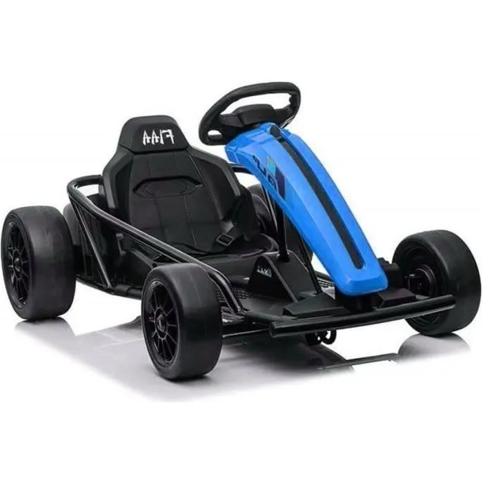 Kart électrique pour enfants Drift Gokart SX1968, 24 Volt, 1 Siège(s), Batterie: 2x12v7ah, Bleu-0