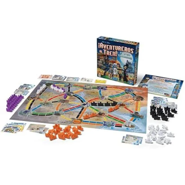 UNbox Now - Aventuriers au Train! Le Train fantôme - Jeu de société en Français-1