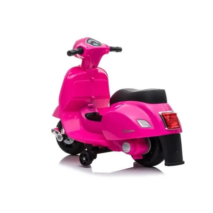 Moto électrique pour enfants Vespa GTS 300 Mini Rose (LE5347)-3