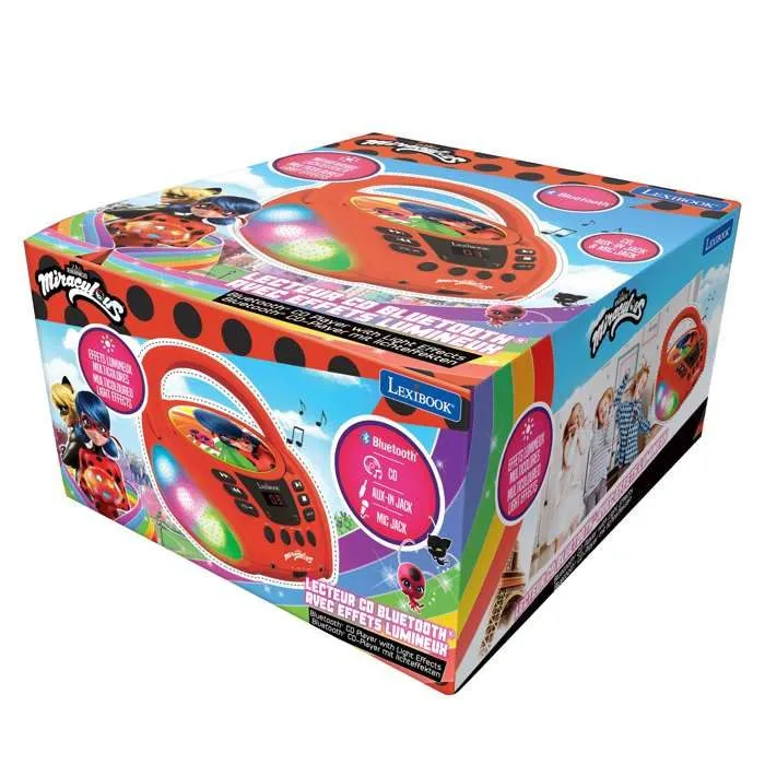 Lecteur CD Bluetooth lumineux Miraculous-0