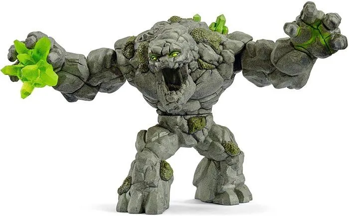 Monstre de pierre, jouet monstre durable et détaillé avec bras mobiles et torse rotatif, jouet fantastique pour enfants dès 7 ans --2