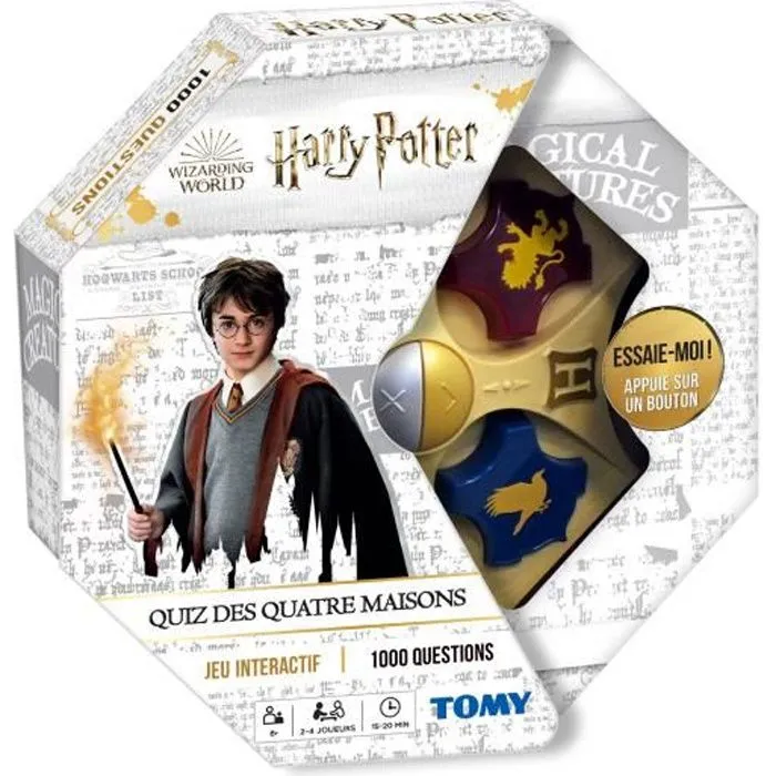 Jeu Harry Potter - Le quiz des 4 maisons-0