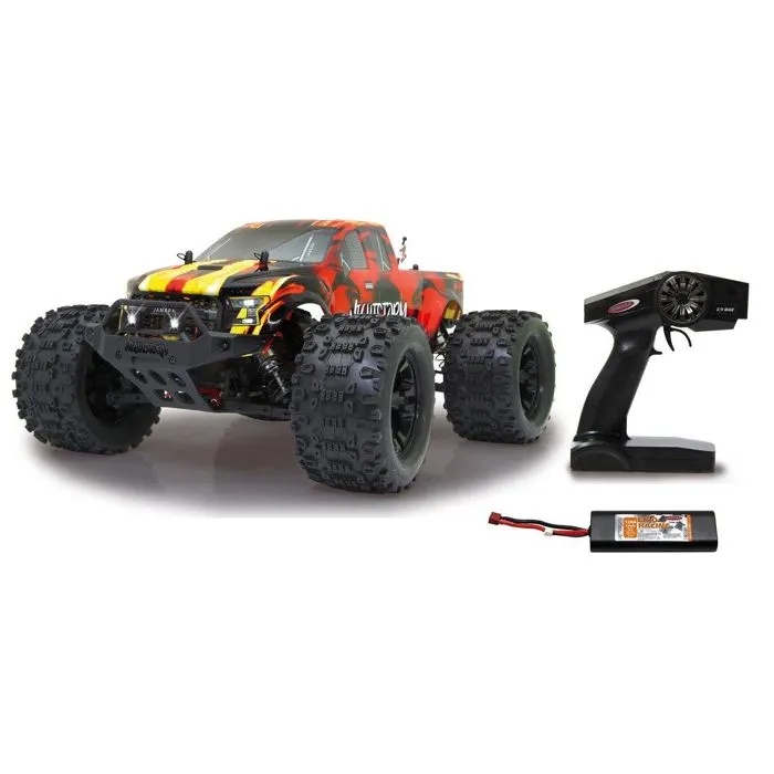 Monster truck radiocommandé Jamara Nightstorm BL - 1:10 - Moteur électrique - Batterie LiPo 5000 mAh-1