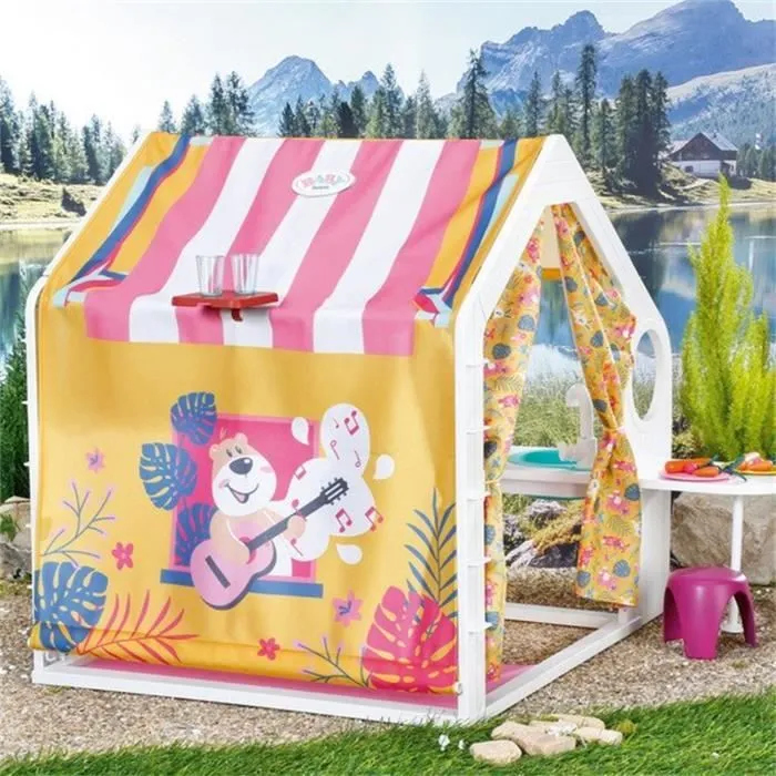 Maison pour poupées - ZAPF CREATION - Baby born - Accessoires sonores et lumineux - 36-43 cm - Intérieur-3