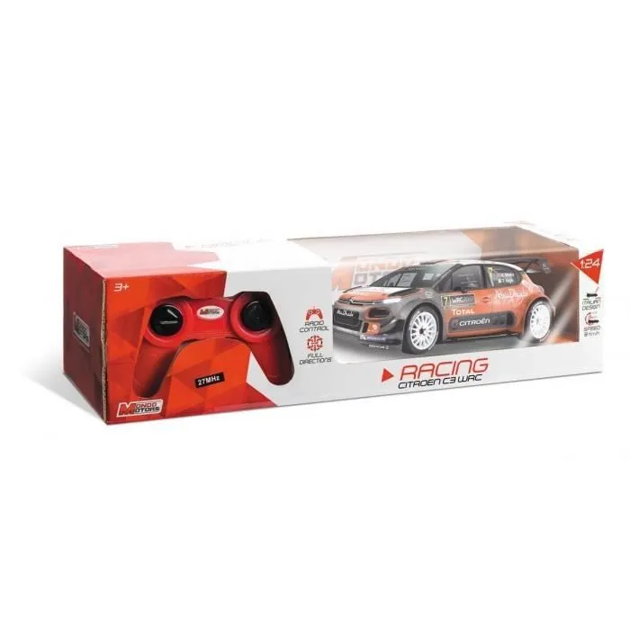Mondo- Citroen C3 WRC 1/24EME R/C, 23015, Multicolore-1