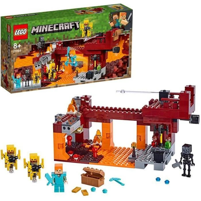 LEGO® Minecraft™ 21154 Le pont de Blaze-0