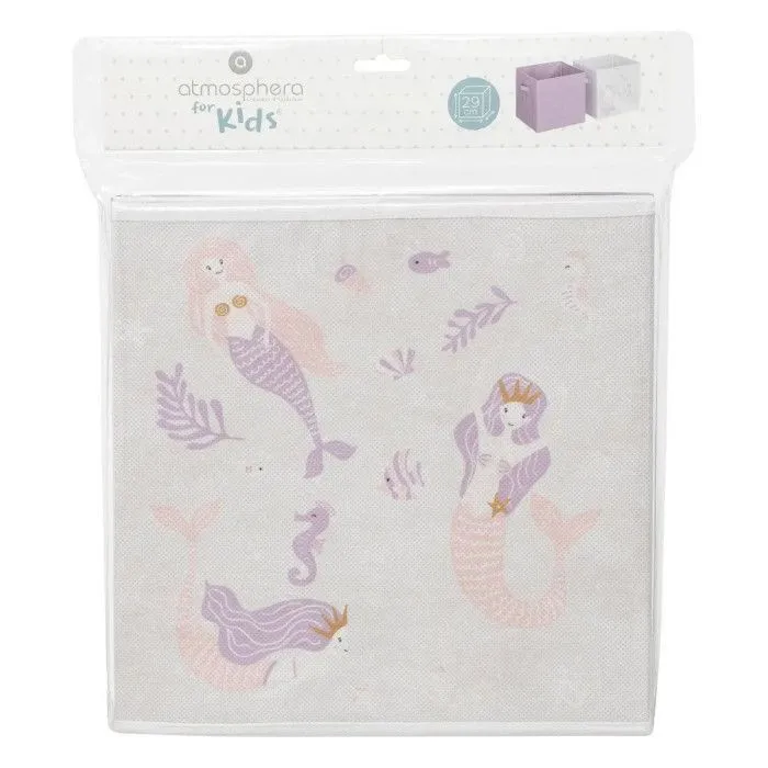 Boîte de rangement - ATMOSPHERA - SIRENE X2 - Violet et blanc - Adulte - Mixte-5