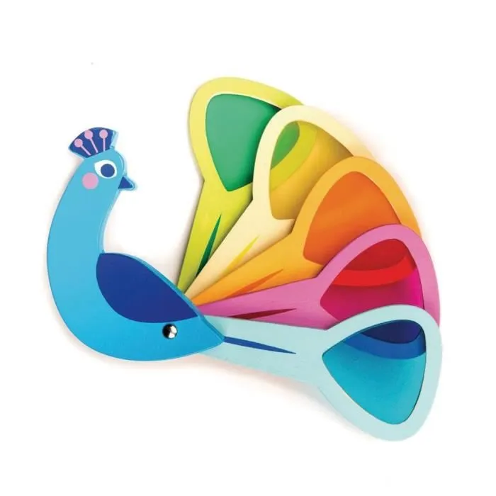 Jouet - Tender Toys - Paon Coloriage Attribut Junior - Couleurs Multiples - Mixte - 3 ans+-1