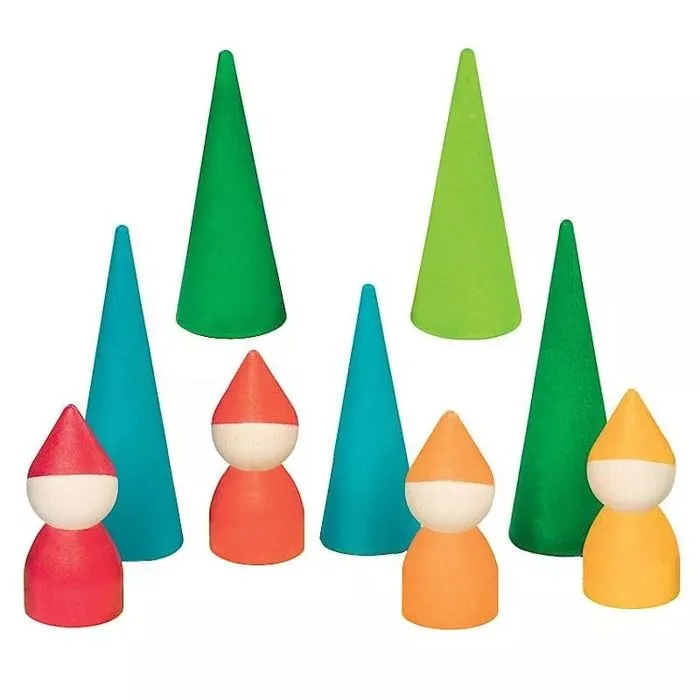 Jeu D'apprentissage - La Foret des Lutins en Bois - Jeu libre-1