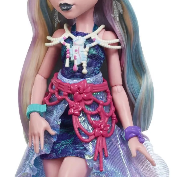 Monster High-Poupée Lagoona Blue avec tenue pour le Monster Fest HXH82-2