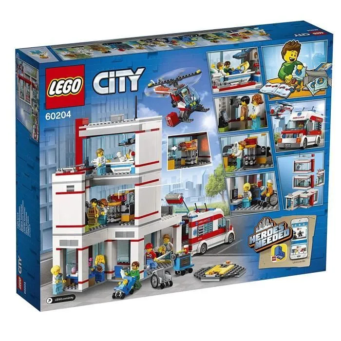LEGO® City 60204 L’Hôpital LEGO® City-2
