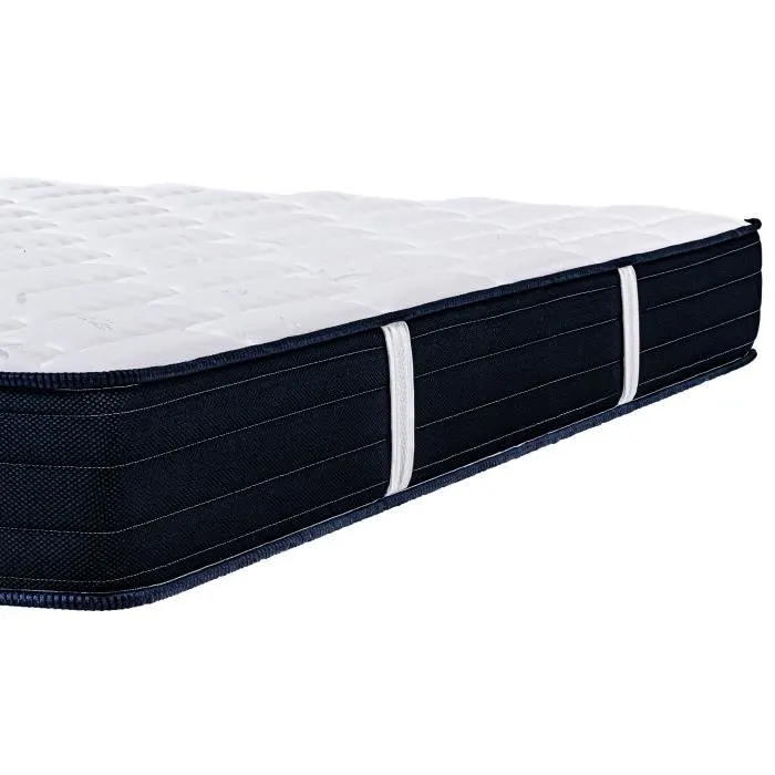 Matelas 140x190 cm, BestConfort, 20cm, ferme, réversible + 2 oreillers mémoire de forme offerts-2