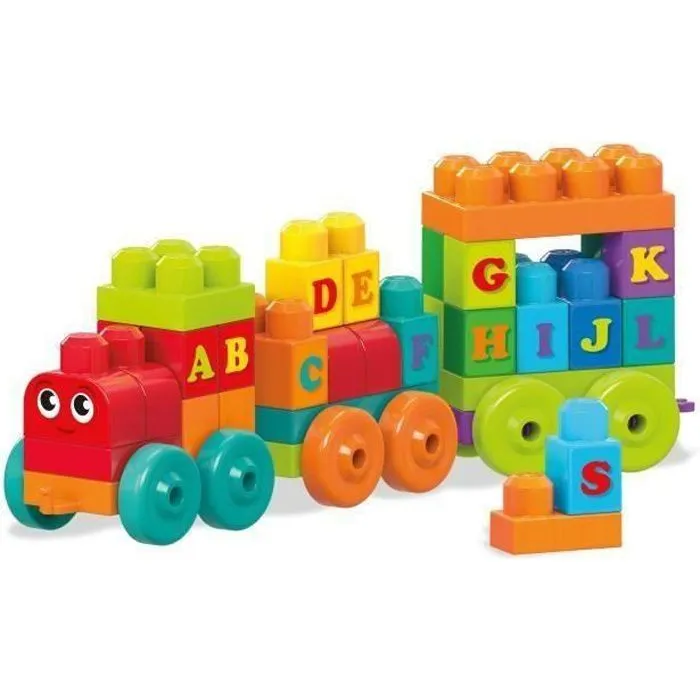 MEGABLOKS - Le Train De l'Alphabet-0