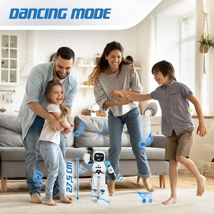 Xtrem Bots- Robbie, Robot télécommandé Enfants, Jouets interactifs Enfants, Robots éducatifs électroniques-5