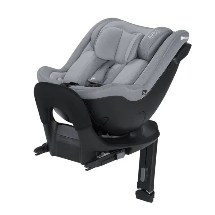 Siège auto i-Size 40-105 cm - KINDERKRAFT I-GUARD - Siège pivotant Rotation 360° - Inclinable - Face et dos à la route - Gris-0