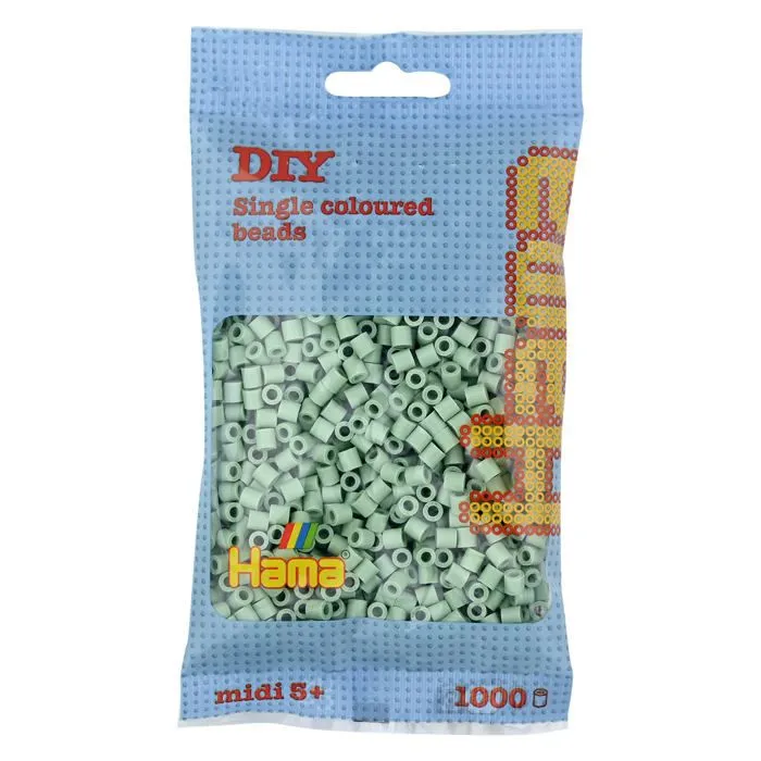 1 000 perles standard MIDI (Ø5 mm) Eucalyptus-0