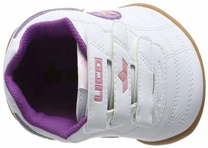 Basket Lico - 360425WEISS/LILA/ROSA - Mixte Enfant Bernie V Chaussures Multisport Indoor-3