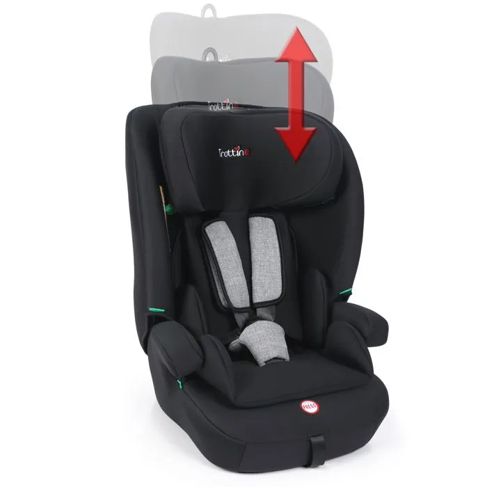 TROTTINE Siège auto rehausseur très longue durée R129 76-150 cm COVENTRY Geneva-1