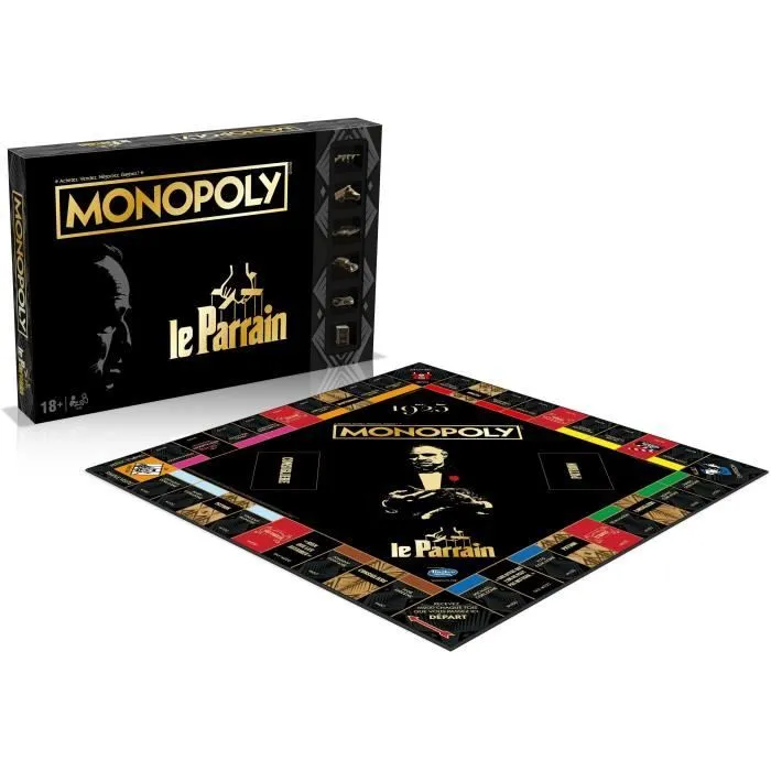 MONOPOLY - Le Parrain - Jeu de société - A partir de 18 ans-2