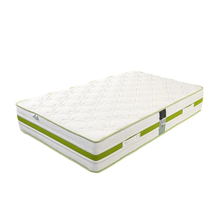 Matelas 90x190 cm,Rêverie,30cm,mémoire de forme,indépendance du couchage,face été/hiver-0