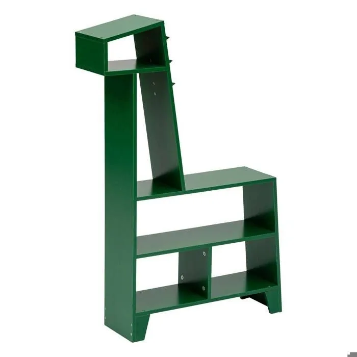 Etagère "Dinosaure" en bois 66x22cm vert - Vert - Atmosphera createur d'interieur-0