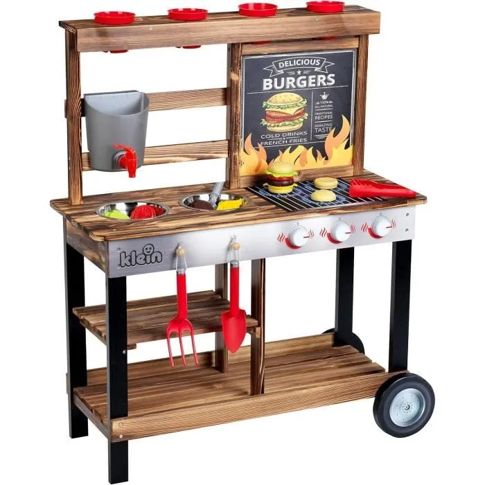 Cuisine d'été en bois Beach Picnic avec 23 accessoires - KLEIN - 2368-0