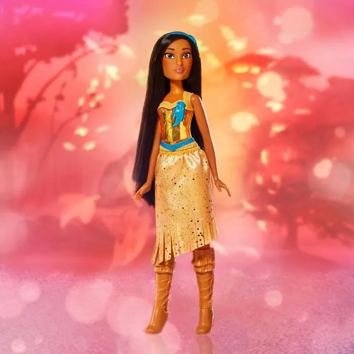 DISNEY PRINCESSES - Poussière d'étoiles - Poupée Pocahontas avec jupe et accessoires - jouet pour enfants - à partir de 3 ans-1