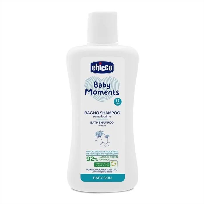 Savon - shampoing - bain moussant - huile de bain Chicco Baby Skin Shampooing de bain pour bebe 200 ml 0 M+-0