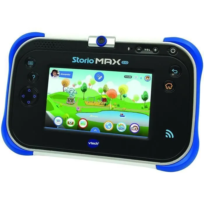 Tablette tactile VTECH Storio Max 2.0 - 5 pouces - Bleu - 20 applications et jeux intégrés