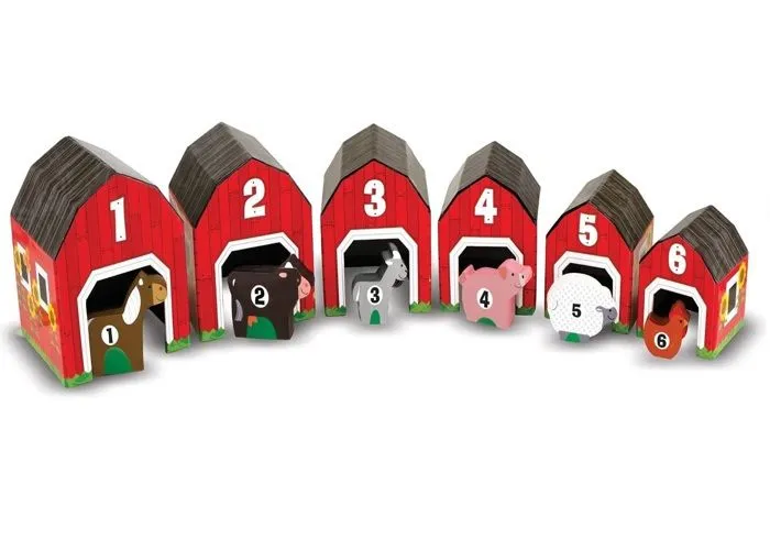Jeu éducatif - MELISSA & DOUG - Emboîtement et Tri - Bois - Mixte-1