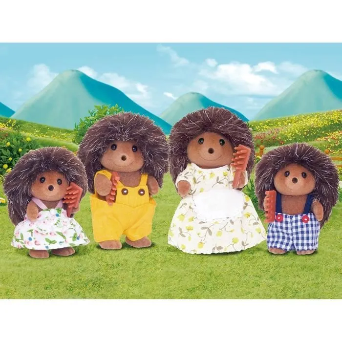 SYLVANIAN FAMILIES - 4018 - La famille hérisson - Les familles-0